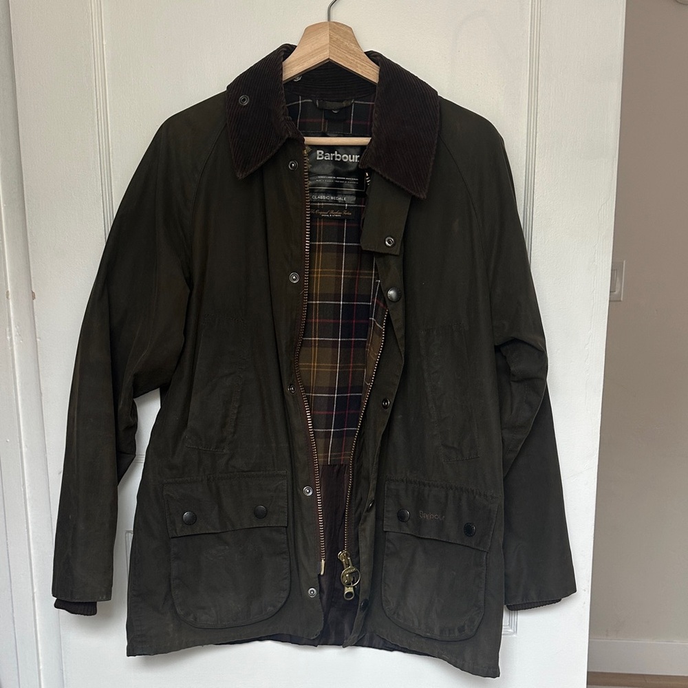 Barbour Men's Dark Green Field Jacket